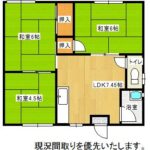 2階の角部屋になります。(間取)